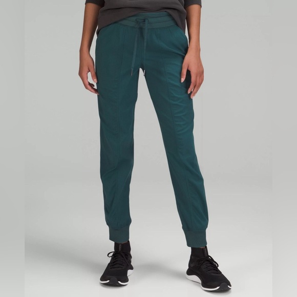 lululemon athletica Pants - Lululemon Dance Studio Mid Rise Jogger Size 2 Legacy green